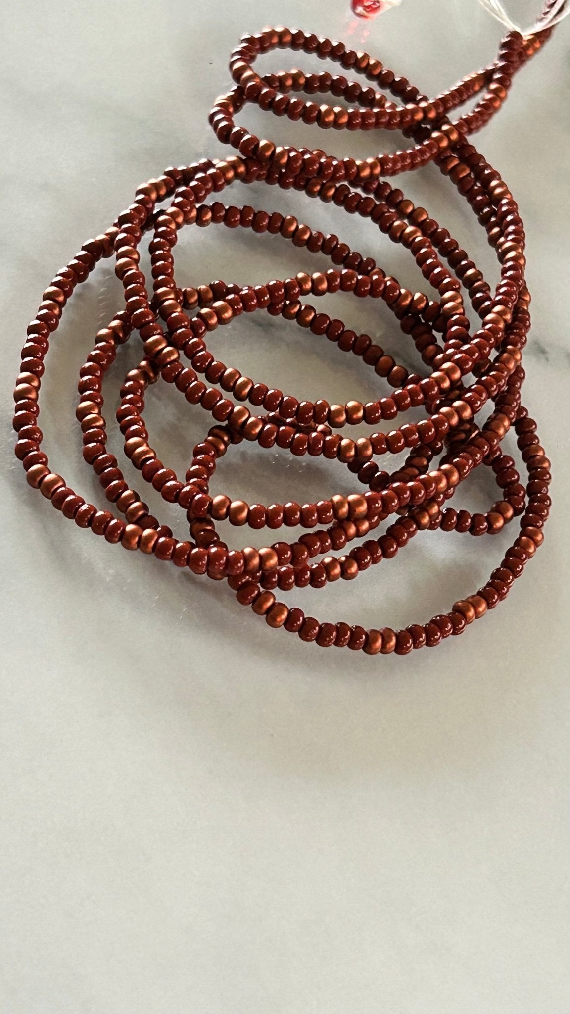 Hot Cocoa Waist Beads - Red Butterfly Sanctuary