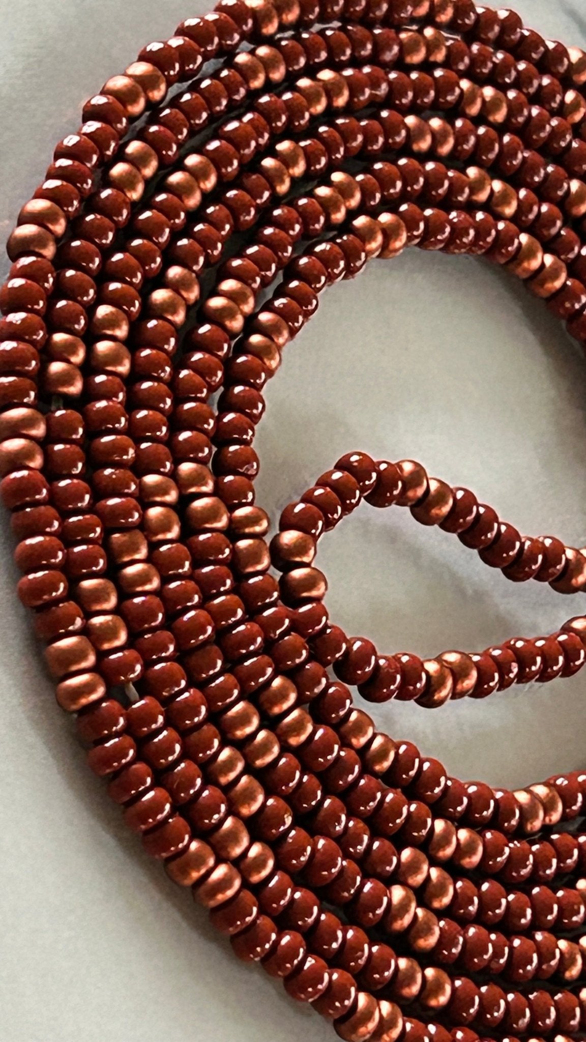 Hot Cocoa Waist Beads - Red Butterfly Sanctuary