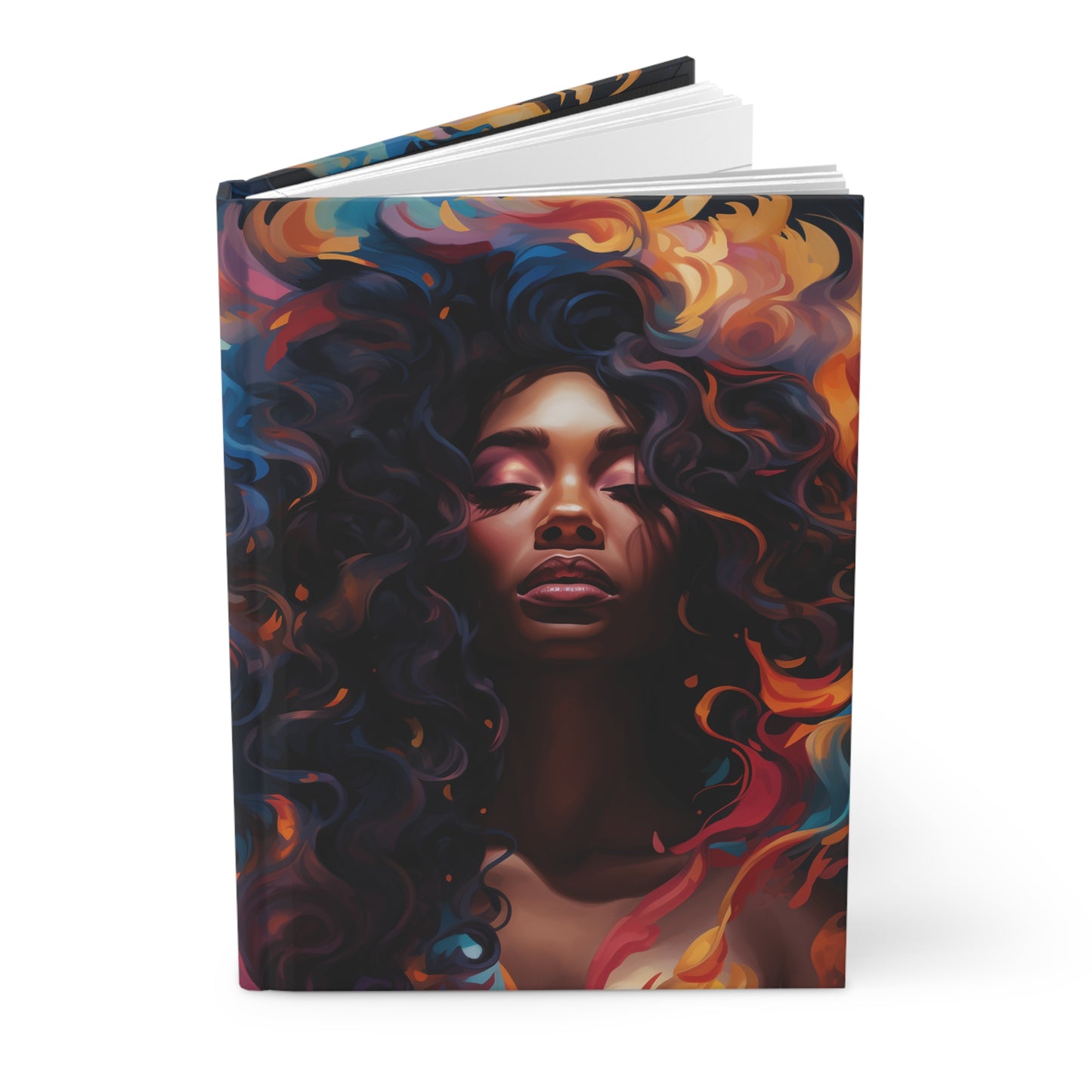 Bold and Beautiful Matte Hardcover Journal for Personal Reflection