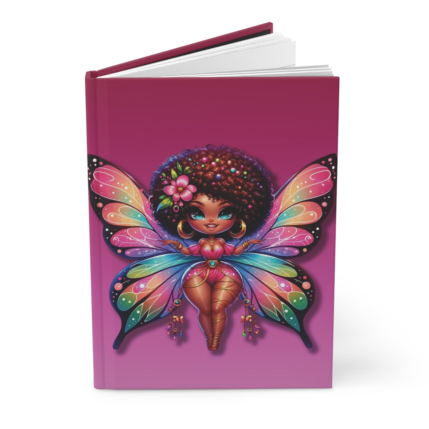 Enchanted Fairy Matte Hardcover Journal