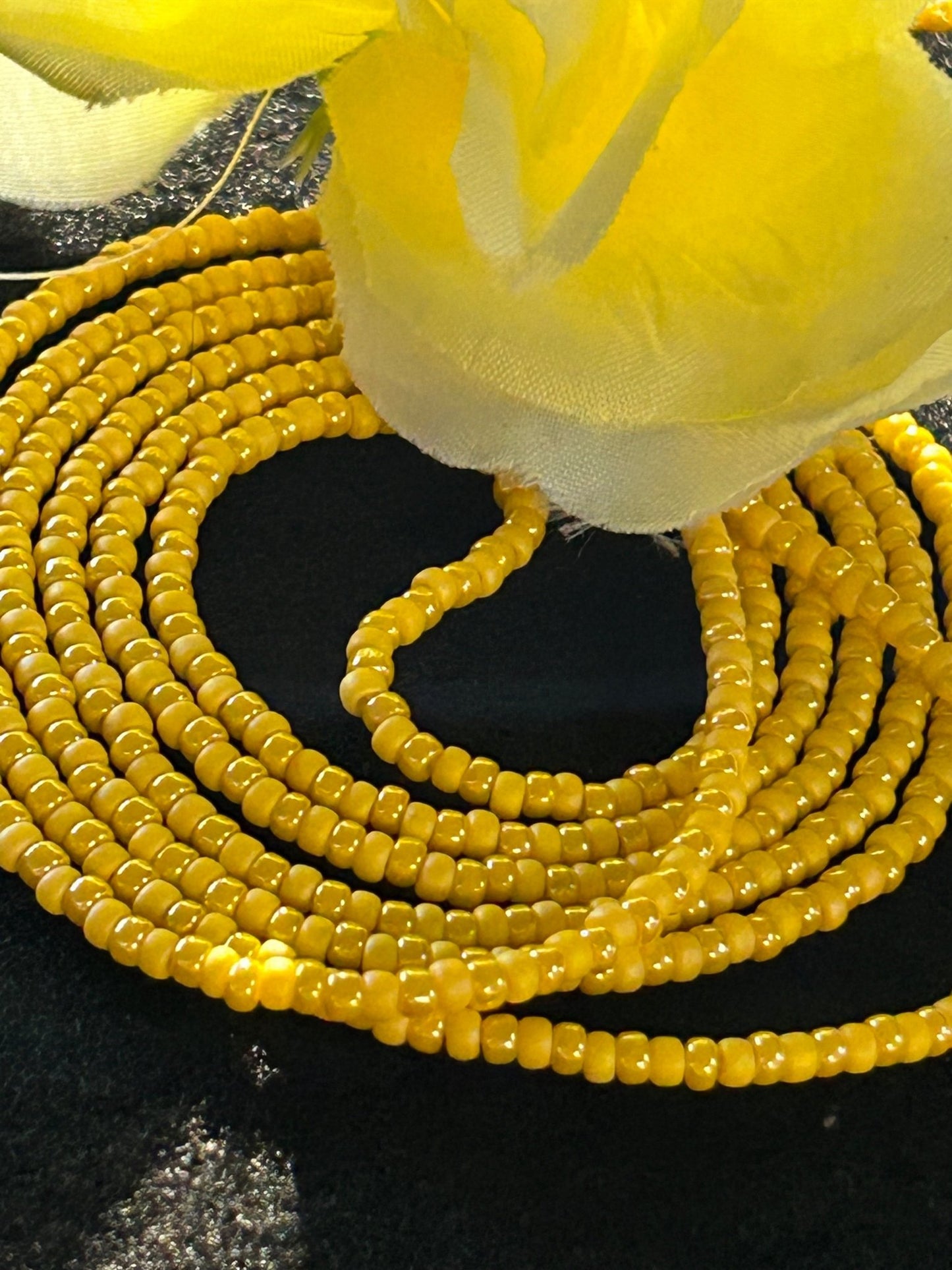 Radiant Sunshine Waist Beads - Red Butterfly Sanctuary